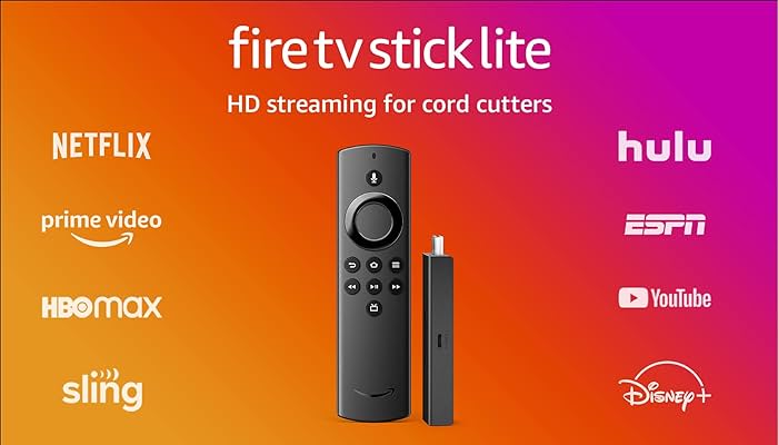 Fire TV Stick Lite, Streaming em Full HD com Alexa